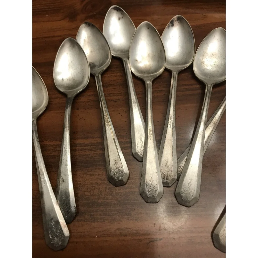 Vintage Flatware set WM‎ ROGERS SONS AA PAT OCT 11-21
